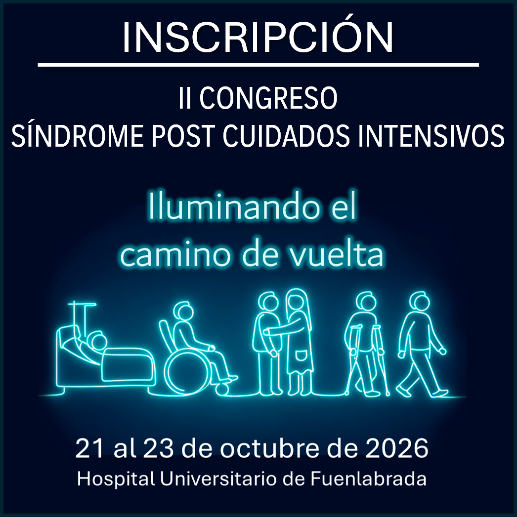 Inscripción II Congreso Síndrome Post Cuidados Intensivos #2CPICS (2026)